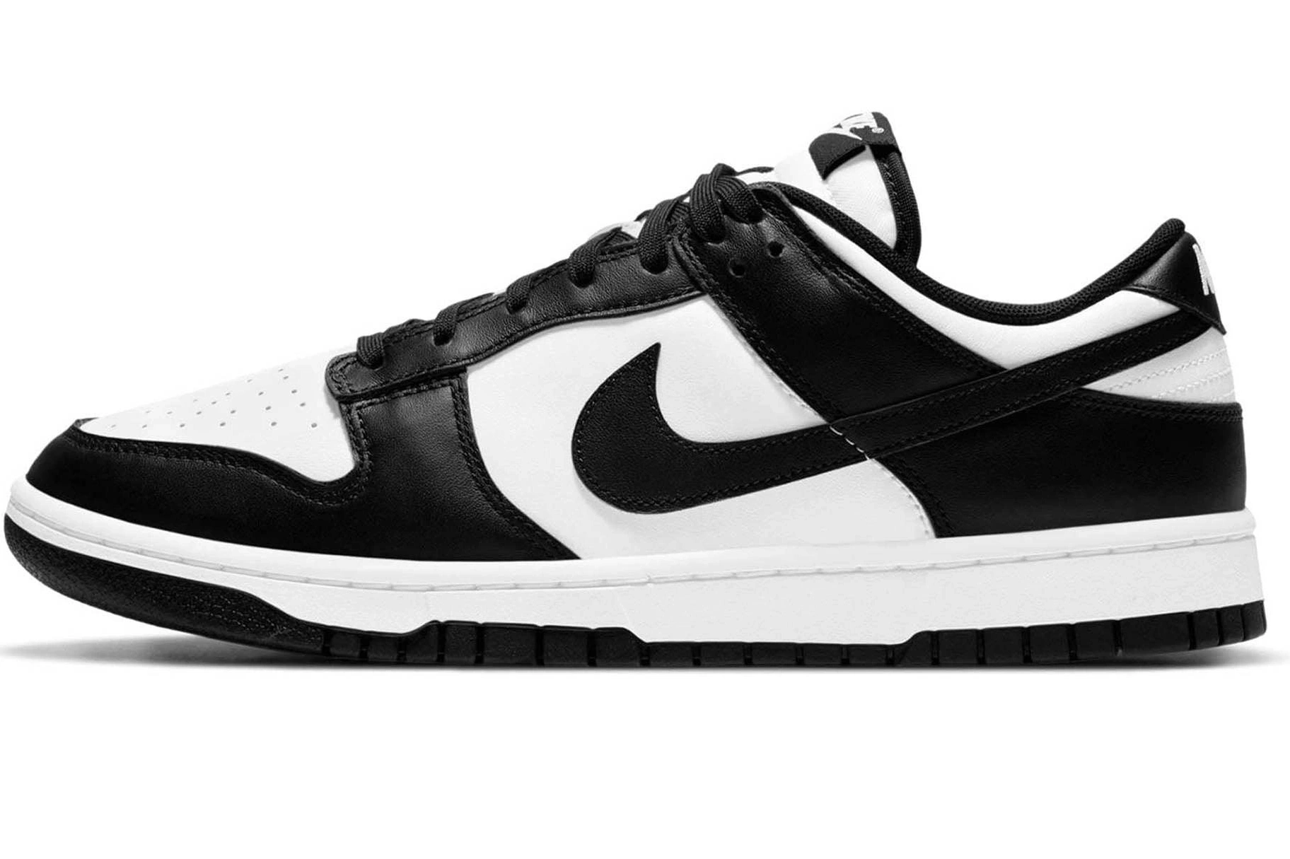 Low Retro White 'Panda' Dunk Nike Black 0821